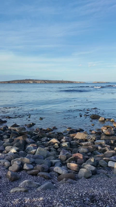 The coastline of Sozopol, Bulgaria Video stock 328706161