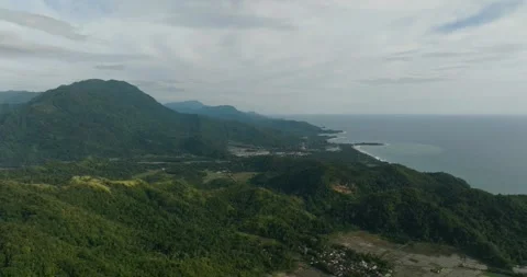 Coastline of Sumatra, Indonesia. Stock Footage 241678305