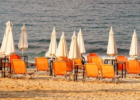 Coastline in Thassos Foto stock