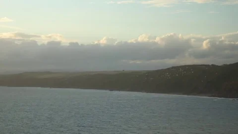 Coastline timelapse Stock Footage 81187196