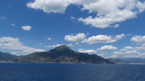Coastline view mediterranean  Stock Footage 89007472