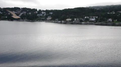 Coastline view at Norway Stock Footage 58635969
