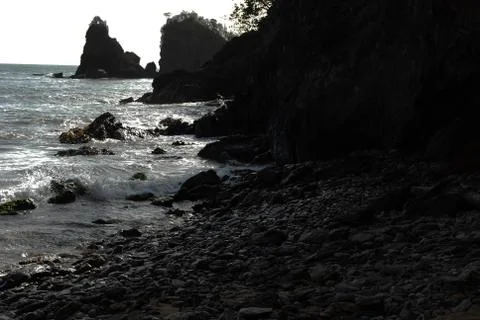 Coastline view Stock Photos