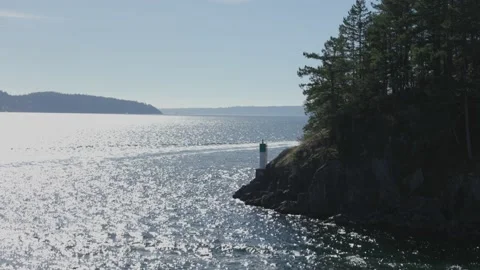 Coastline while Moving Stock Footage 168895866