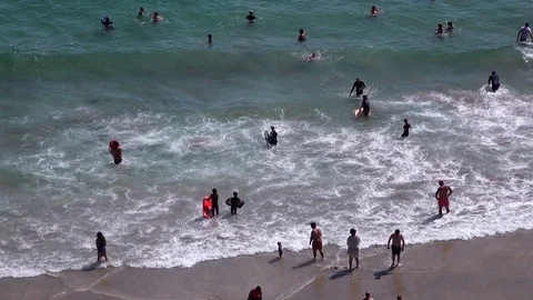 Coastlines and Coves in Cornwall Stock Footage 94349732