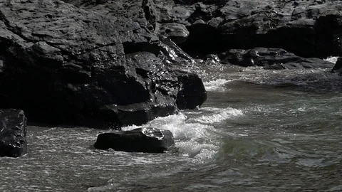 Coastlines and Coves in Cornwall Stock Footage 94403715