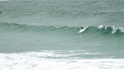 Coastlines and Coves in Cornwall Stock Footage 94407685