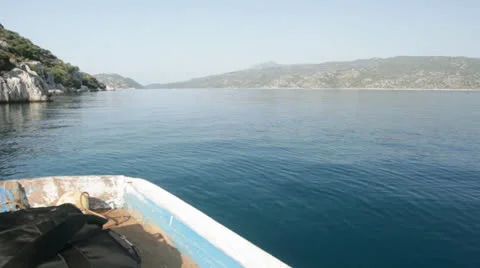 Coasts of Kekova Stock Footage 25364500