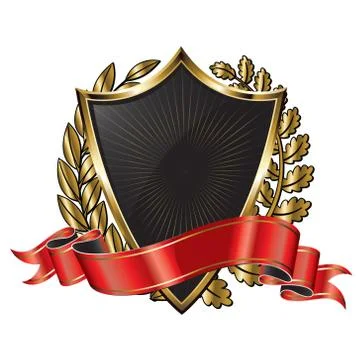 Coat of arms -crest Stock Illustration