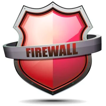 Coat of arms firewall Stock Illustration