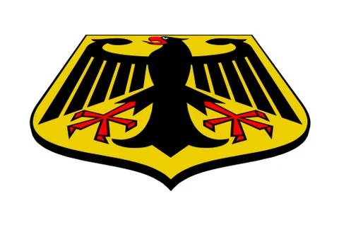 Coat of arms of germany Stock Illustration