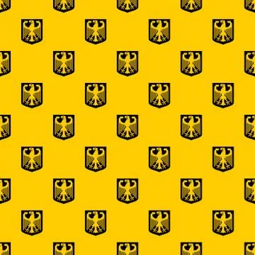 Coat of Arms of Germany pattern vector Stock Illustration