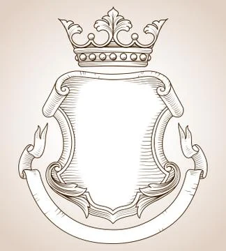 Coat of Arms Stock Illustration