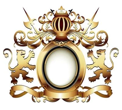 Coat of arms Illustrazione stock