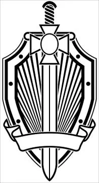 Coat of arms Stock Illustration