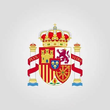 Coat of arms of Spain Stock Illustration