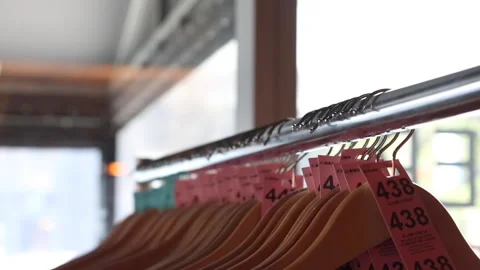 COAT HANGERS Stock Footage 178482401