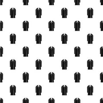 Coat pattern vector Illustrazione stock