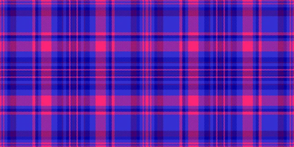 Coat seamless pattern plaid, graphical tartan check fabric. Striped vector .. Stock Illustration