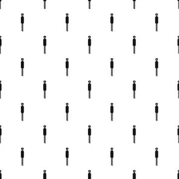 Coat zip pattern seamless vector イラスト素材