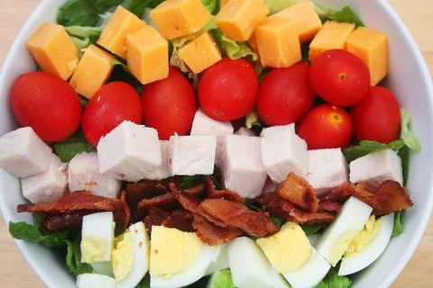 Cobb salad Stock Photos