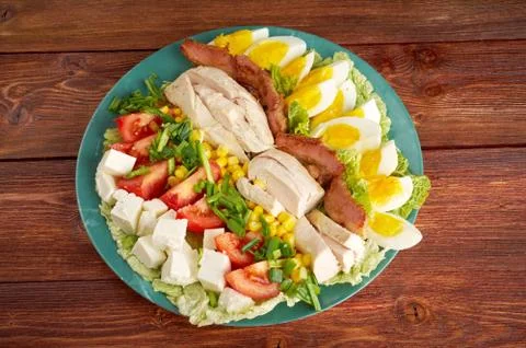Cobb salad 写真素材
