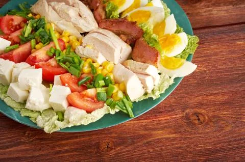 Cobb salad Stock Photos
