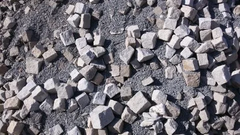 Cobble stone - background Stock Photos