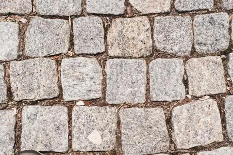 Cobble Stone Texture Close Up Stock Photos