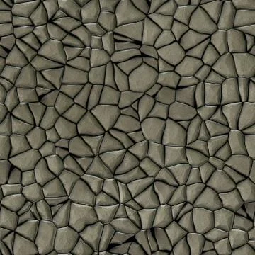 Cobble stones abstract seamless generated hires texture Stock Illustration