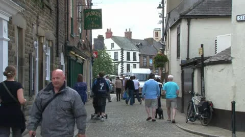 Cobbled Road Stock-Footage 10762008