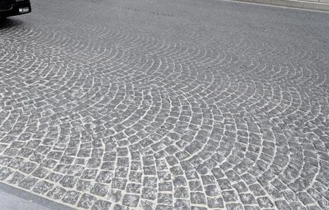 Cobbled road 스톡 사진