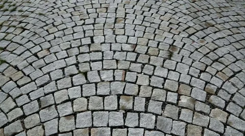 Cobbled Street 1 Stock Footage 53583736