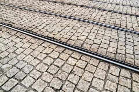Cobbled street Stock Photos