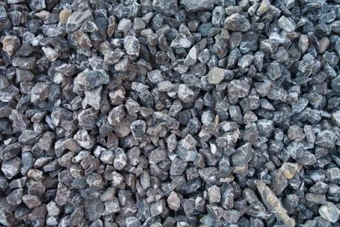 Cobbles Texture, gray, small. Background, place for text, copyspace Stock Photos