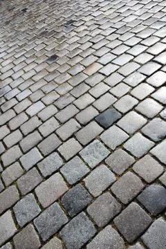 Cobblestone background Stock Photos