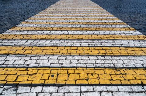 Cobblestone background. Stock Photos