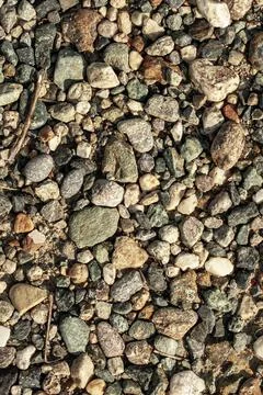 Cobblestone background, textured Foto stock