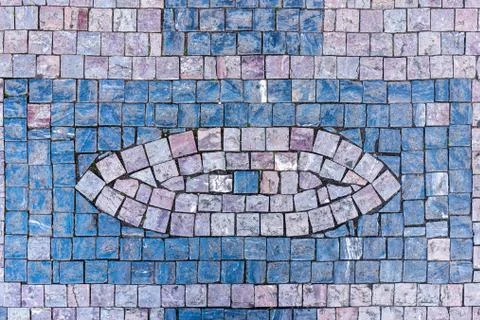 Cobblestone Eye Stock-Fotos