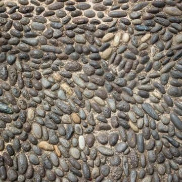 Cobblestone floor 스톡 사진