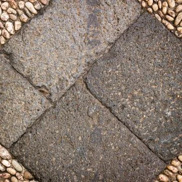 Cobblestone floor Stock Photos