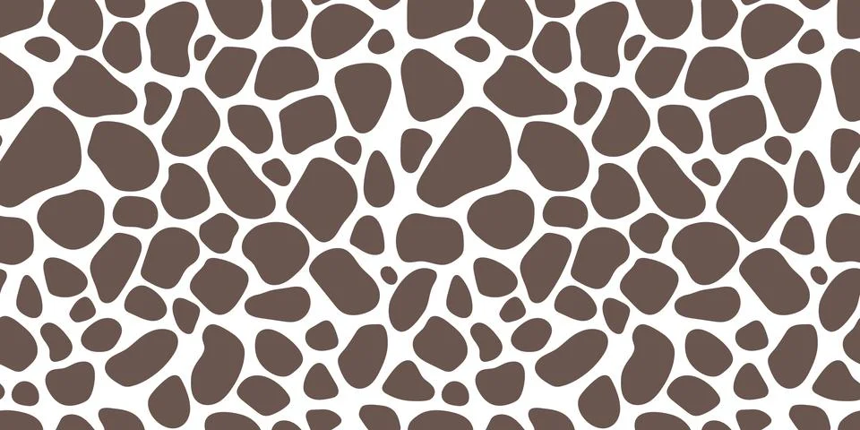 Cobblestone mosaic seamless pattern, stone texture. Vector abstract repeat .. 스톡 일러스트