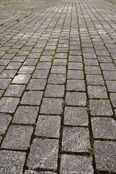 Cobblestone path pattern background Cobblestone path pattern background, c... Stock Photos