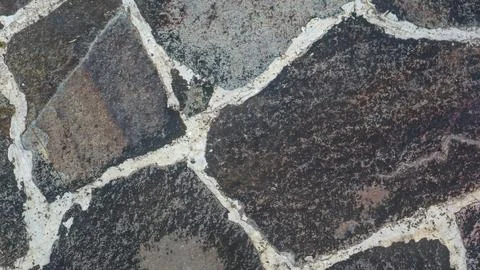 Cobblestone road as background Stock Photos