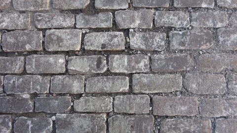 Cobblestone road. Camera pan up. 스톡 동영상 87997945