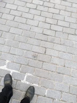 CobbleStone road for Creative Ideas Stock Photos