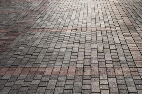 Cobblestone road Stock Photos