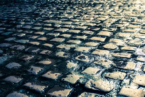 Cobblestone Road Stock Photos