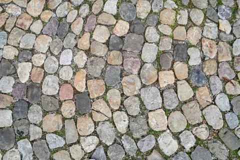 Cobblestone street Stock Photos