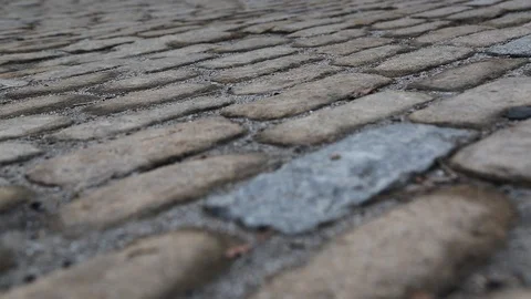 Cobblestone Street1 Video stock 101410668